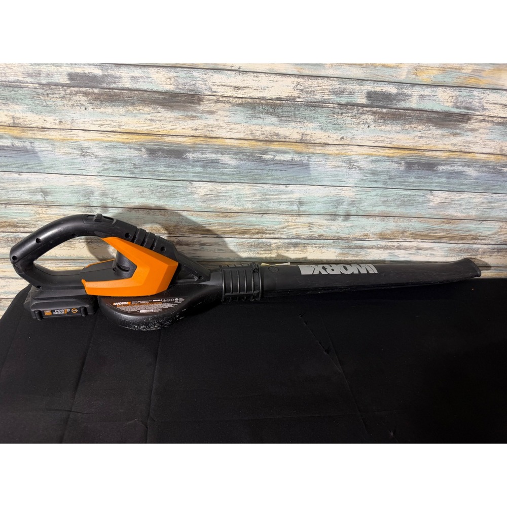 WORX Leaf Blower WG545.9 20V Orange Good Cordless Power Share Sweeper 120mph